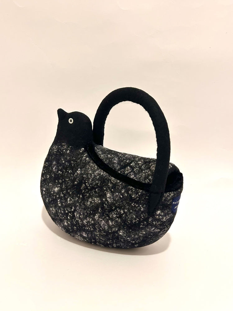 トリバッグ(ミニ)basketry/杉綾ヘリンボーン