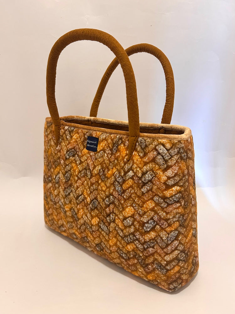 スクエアバッグ basketry/杉綾