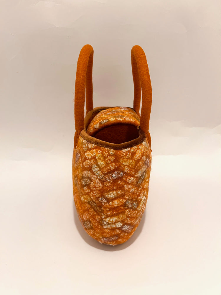 フタ付トート(中)basketry/杉綾