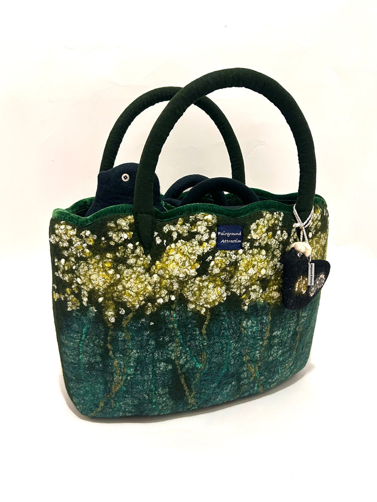 スカラップトート flower/ミモザ