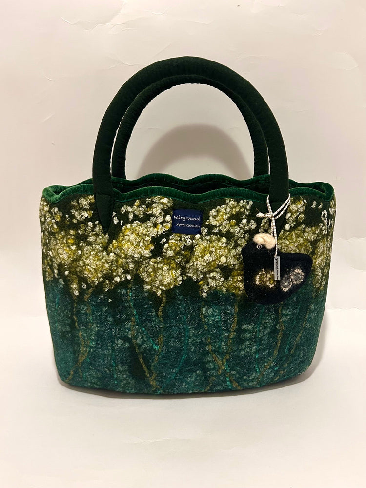 スカラップトート flower/ミモザ