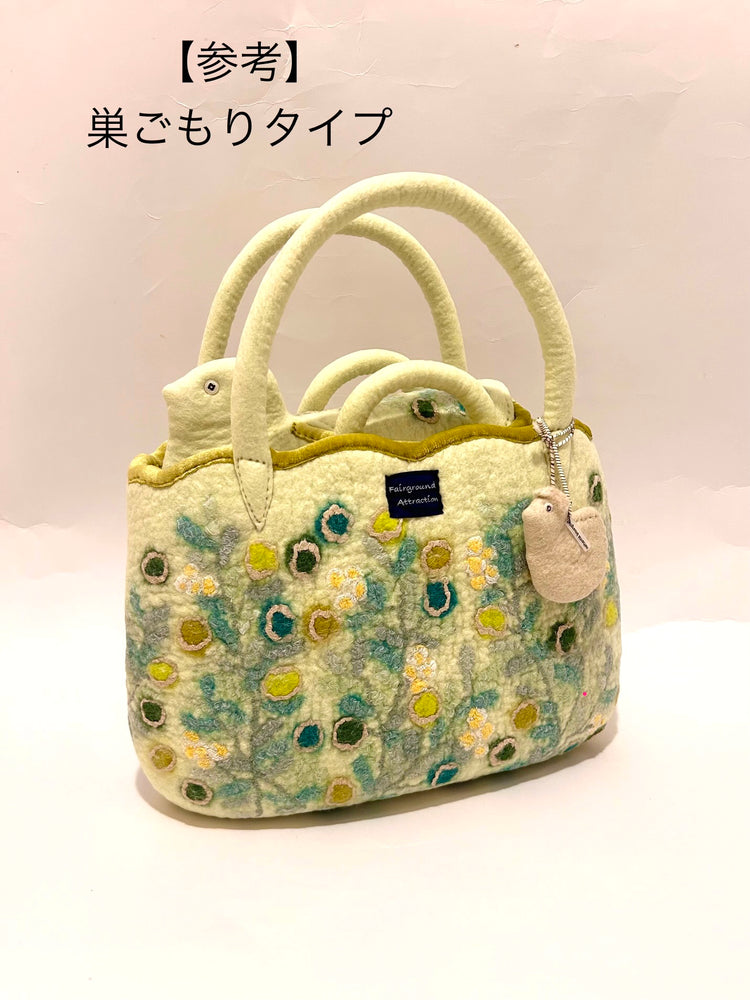 スカラップトート noah/鳥が運ぶ模様の物語