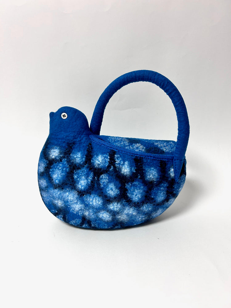 フタ付トリバッグ(ミニ) into forest / 森の中で見つけた光