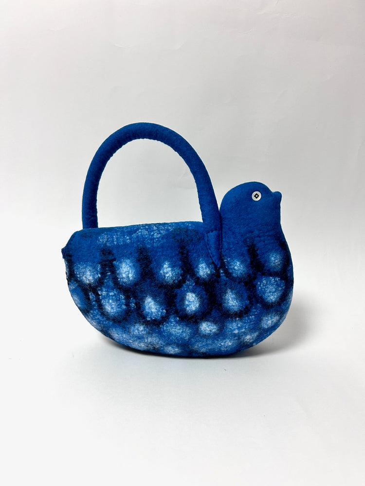 フタ付トリバッグ(ミニ) into forest / 森の中で見つけた光