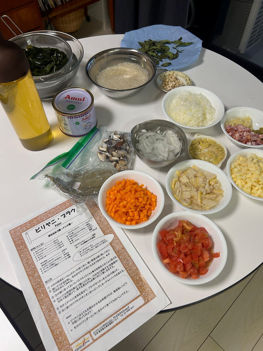 ビリヤニ（インドの炊き込みご飯）作りました！