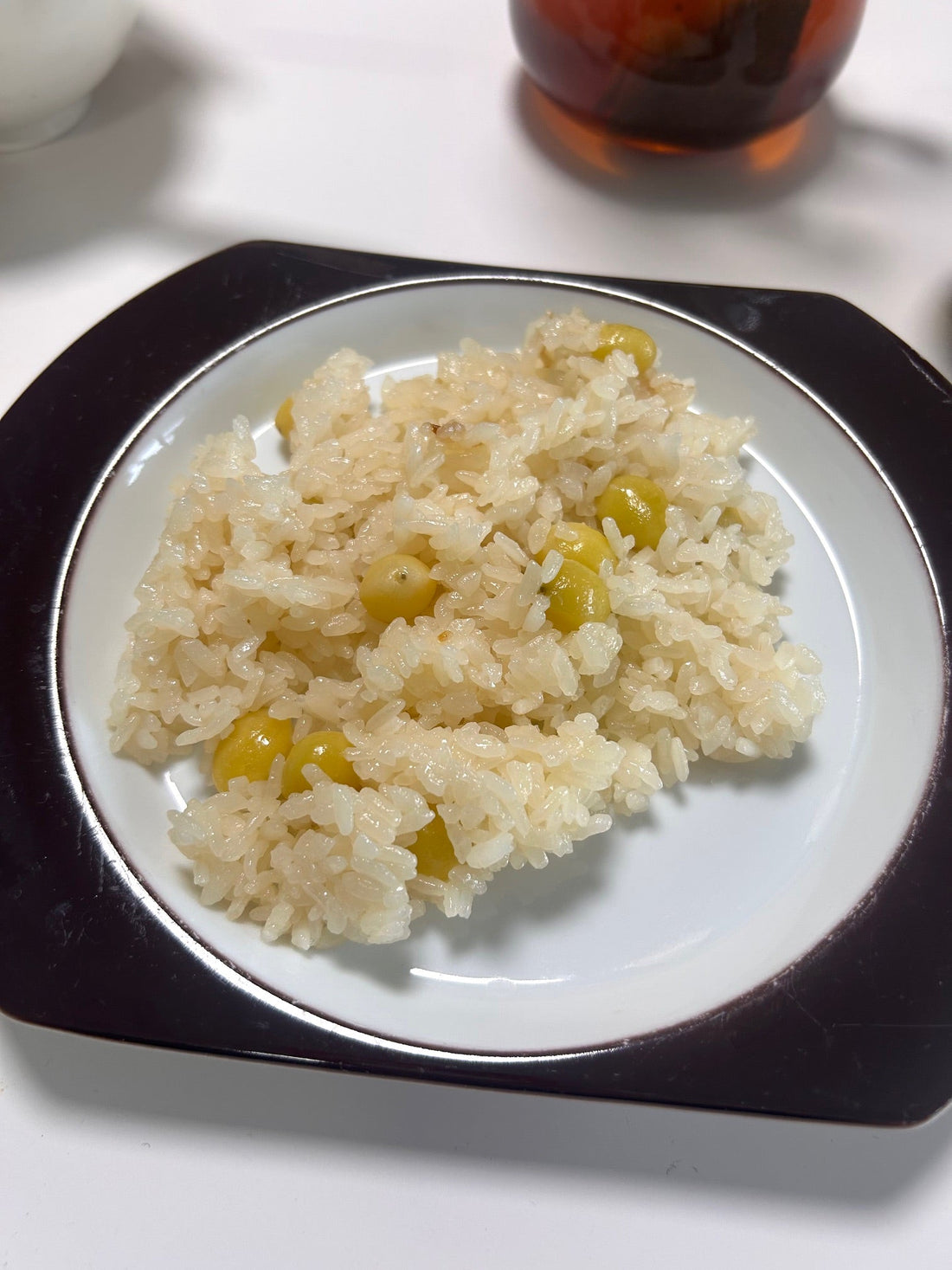 銀杏ご飯、大成功！