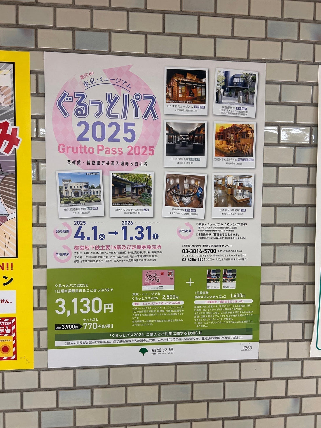 ぐるっとパス！で、松濤美術館✨