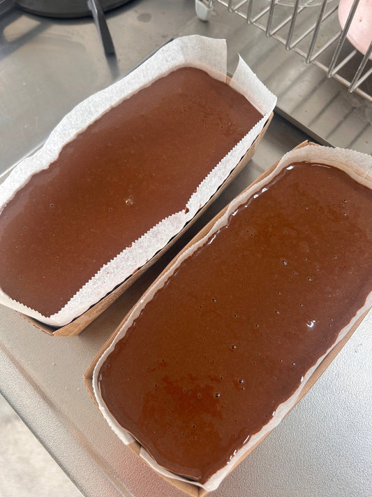 ココアバナナケーキ再び～