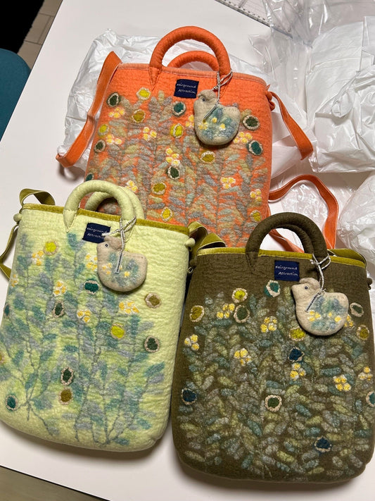 オリーブ模様のショルダーバッグ達♡