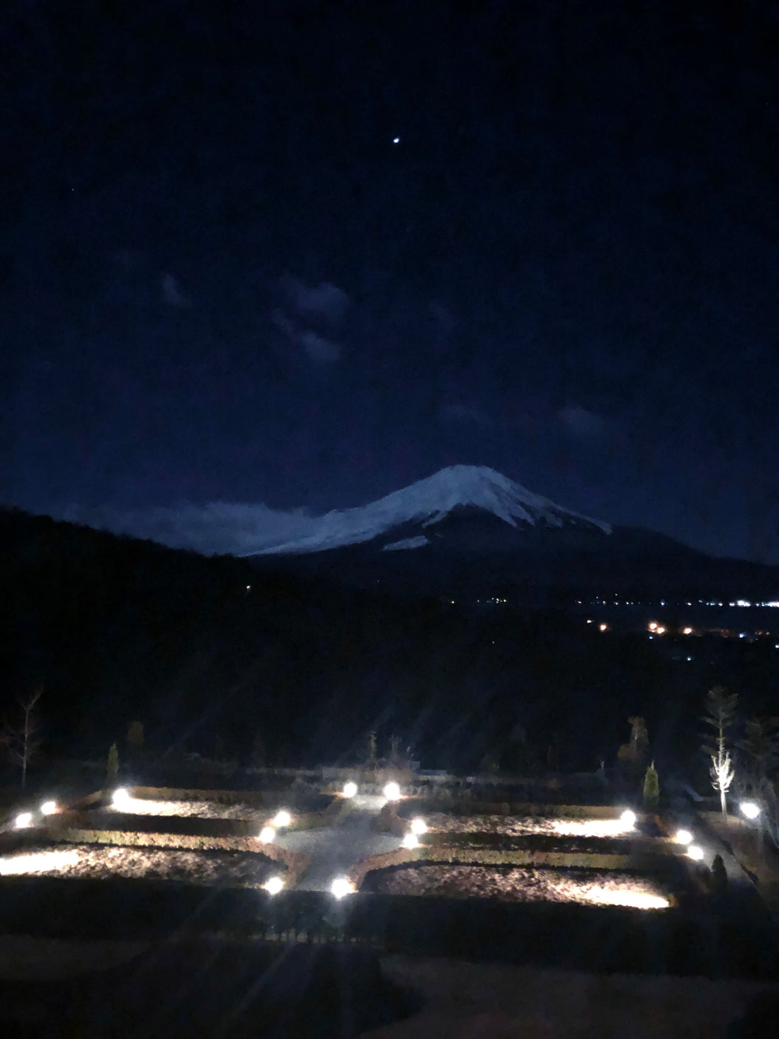 １２月激動の日々【12/6 夜・・突如、富士山現る】