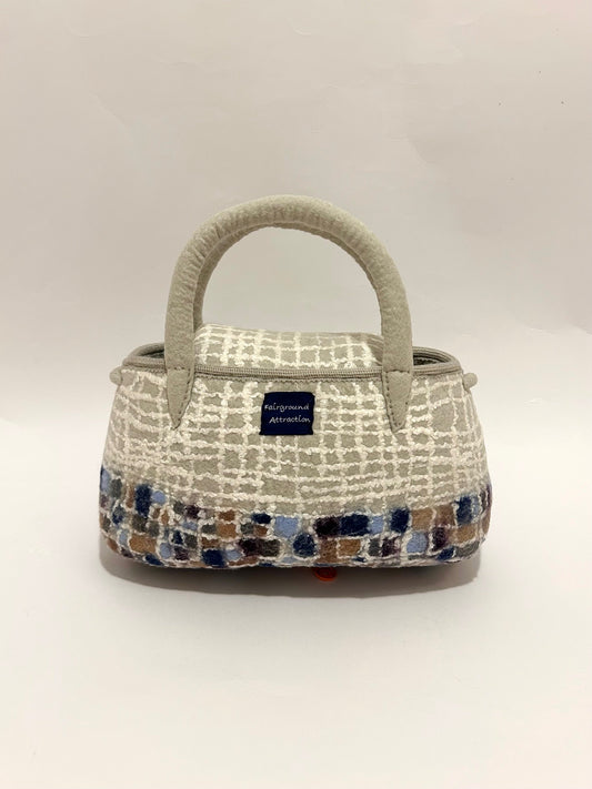 フタ付ミニバッグワイド　small town/始まりは夜