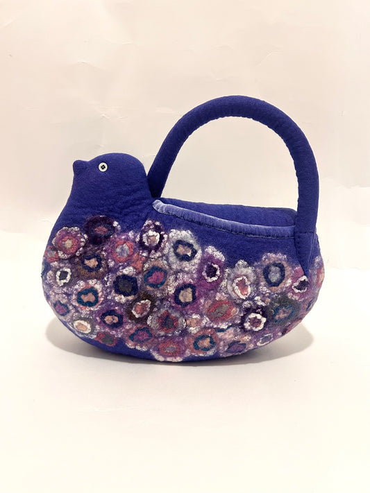 フタ付トリバッグ（ミニ） grand bouquet/秘密の花園