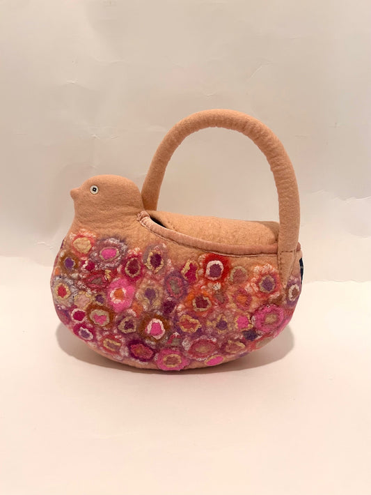 フタ付トリバッグ（ミニ） grand bouquet/秘密の花園