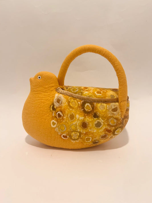 フタ付トリバッグ（ミニ） ground bouquet/地上の花束