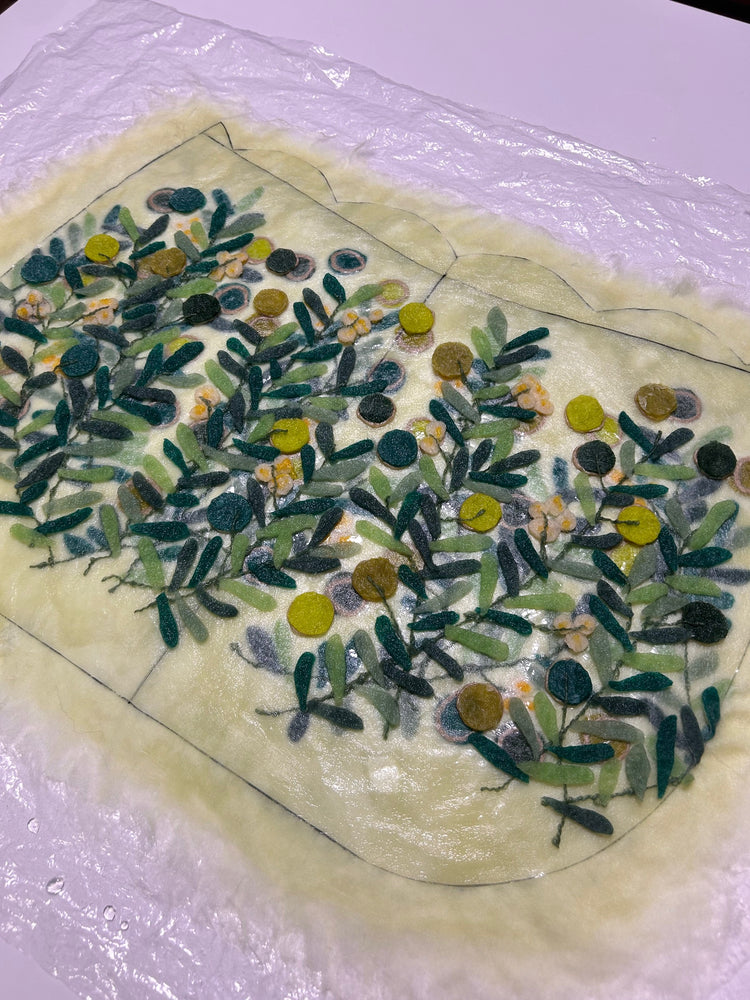 スカラップトート noah/鳥が運ぶ模様の物語