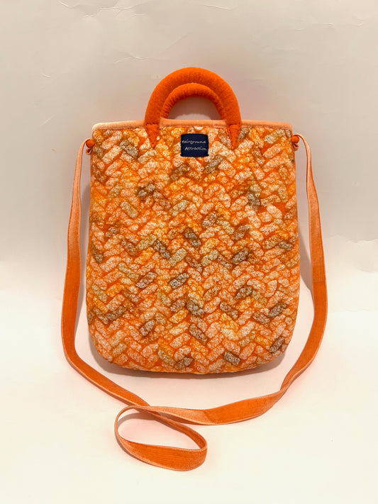 ショルダーバッグ basketry/杉綾ヘリンボーン