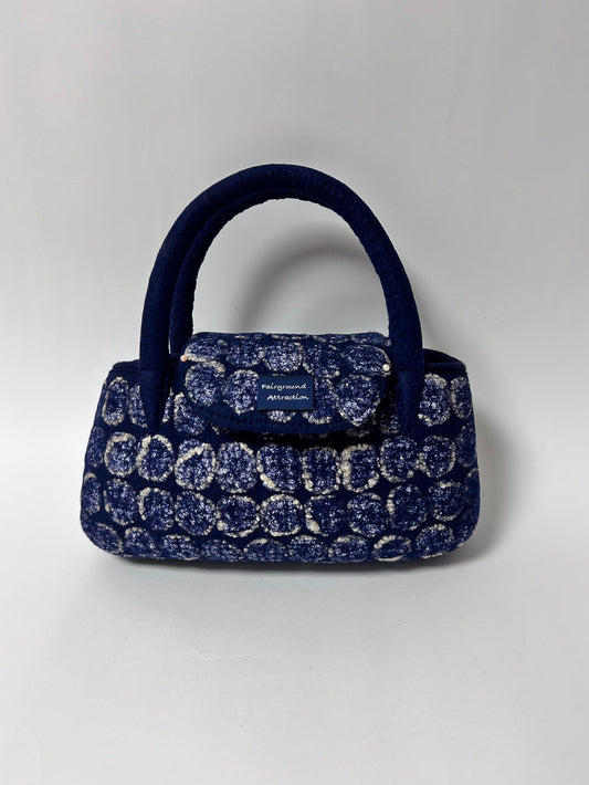 フタ付ミニバッグワイド mulberry day/桑の実がなる風景